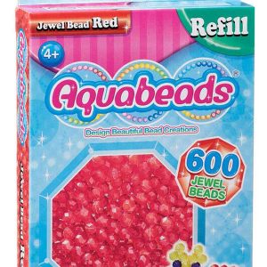 Jewel Bead Pack – Röd Pärlrefill Blanka 600 st